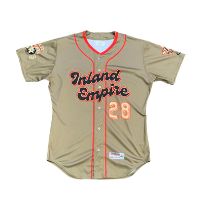 Inland Empire 66ers of San Bernardino Game Worn 2023 Warhawk Jerseys