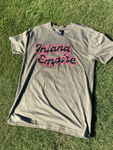 Inland Empire 66ers Army Green Tee