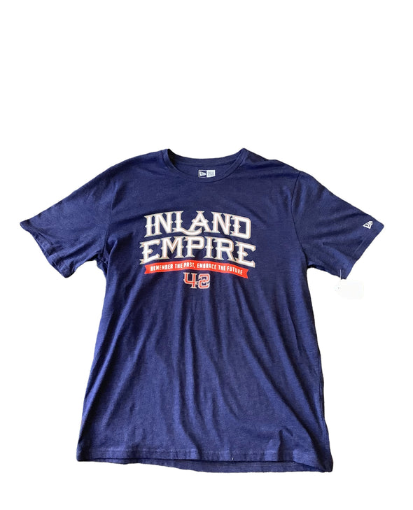 Inland Empire 66ers of San Bernardino 42 Navy T-Shirts